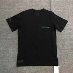 CHH Chrome Heart T Shirts CH Horseshoe Croix Cross Sanskrit Casual Short Sleeve T-Shirt