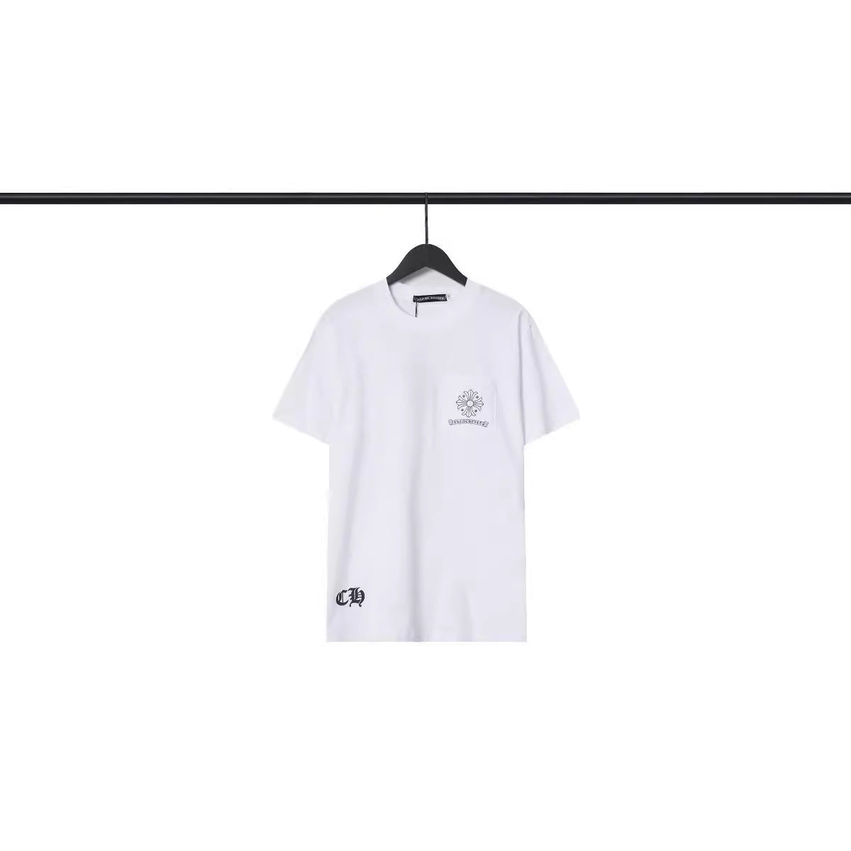 CHH Chrome Heart T Shirts Chromes Matty Printed Short Sleeve Casual T-Shirt