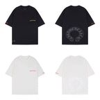 CHH Chrome Heart T Shirts Chrome Hearts Sanskrit Horseshoe Pattern Short Sleeve T-Shirt