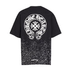 CHH Chrome Heart T Shirts T-shirt sprayed loose cotton short sleeves