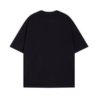 CHH Chrome Heart T Shirts Versatile Casual Loose Print Embroidery T-Shirt Sleeves