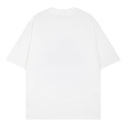 CHH Chrome Heart T Shirts Cross Color Printed Short Sleeve T-Shirt Couple