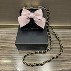 Chrome Heart Leather Bag Chain Crossbody