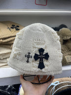 Chrome Heart Beanie Bucket Hat Winter