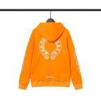 Chrome Heart Hoodie Chrome Hearts Casual Print Casual Hooded Sweater