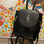 Chrome Heart Leather Bag Backpack Autumn and Winter Backpack