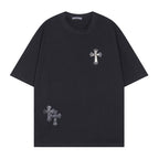 CHH Chrome Heart T Shirts T-Shirt Short Sleeve Cross