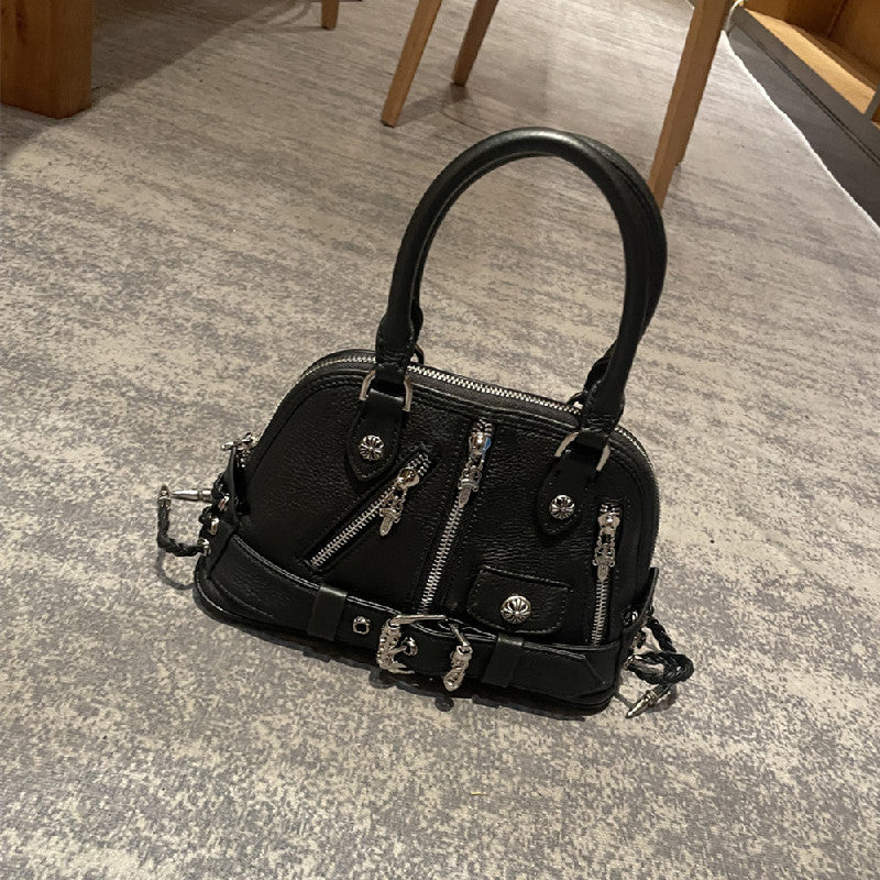 Chrome Heart Leather Bag