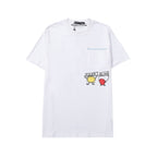 CHH Chrome Heart T Shirts Crowe Summer Short Sleeve Hip Hop Men's and Women's T-Shirts