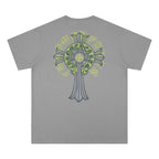 CHH Chrome Heart T Shirts Cross Print Short Sleeve T-Shirt Loose