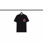 CHH Chrome Heart T Shirts Croix Cross Color Leather Printed Short Sleeve T-Shirt