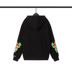 Chrome Heart Hoodie Croix Tires Zip Cardigan Hooded Sweater