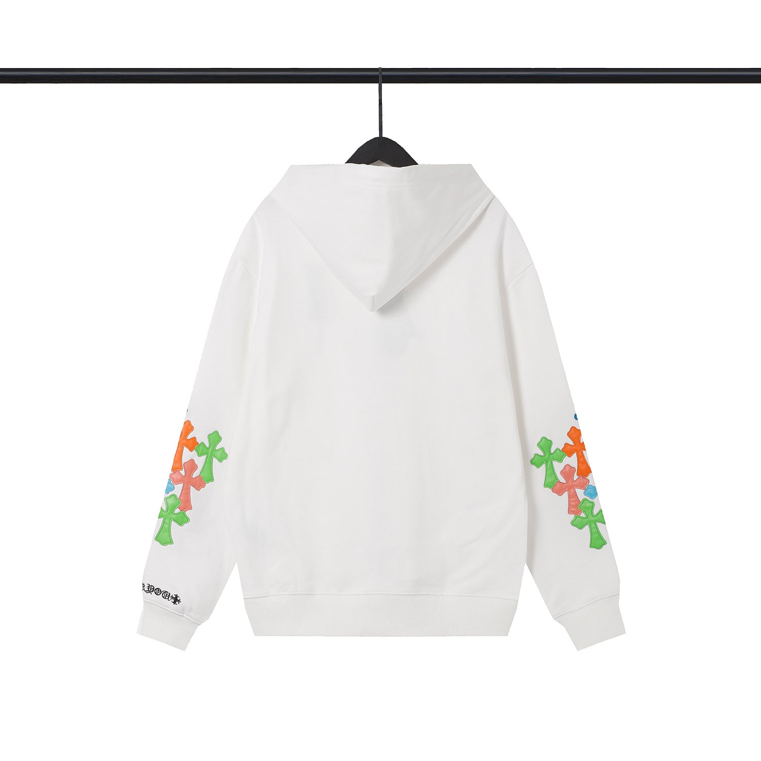 Chrome Heart Hoodie Croix Tires Zip Cardigan Hooded Sweater