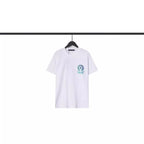 CHH Chrome Heart T Shirts Sanskrit Cross Print Embroidery Loose Short Sleeve T-Shirt