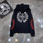 Chrome Heart Hoodie Chrome Heart Crow Snowflake Cross Phantom Horseshoe Hooded