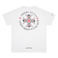 CHH Chrome Heart T Shirts Red Cross Sanskrit Letter Short Sleeve T-Shirt