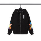 Chrome Heart Hoodie Croix Tires Zip Cardigan Hooded Sweater