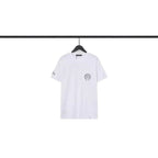 CHH Chrome Heart T Shirts Sanskrit Color Printing Loose Casual Versatile Crew Neck Short Sleeve T-Shirt