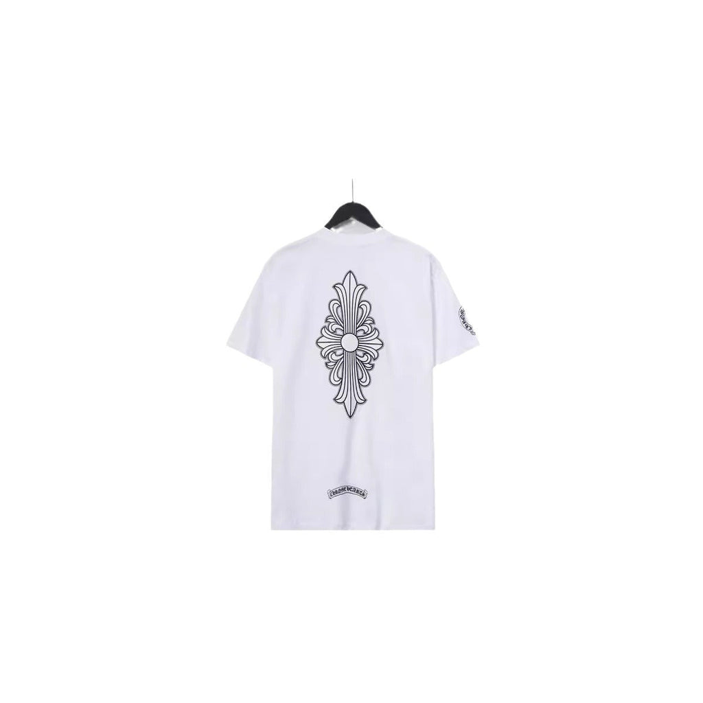 CHH Chrome Heart T Shirts T-Shirt Crossshaft Cotton Crew Neck Short Sleeve