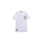 CHH Chrome Heart T Shirts Croix Cross Color Leather Printed Short Sleeve T-Shirt