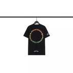 CHH Chrome Heart T Shirts Sanskrit Color Printing Loose Casual Versatile Crew Neck Short Sleeve T-Shirt