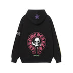 Chrome Heart Hoodie Crowe CH Red Skull Horseshoe Cross Sweater