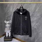 Chrome Heart Hoodie Autumn Winter Crowe Hot Diamond Cross Hooded Sweater Loose