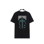 CHH Chrome Heart T Shirts Crowe Ghost Horseshoe Cross Sanskrit Short Sleeve