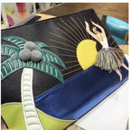 Chrome Heart Leather Bag Shoulder Crossbody Chain Bag